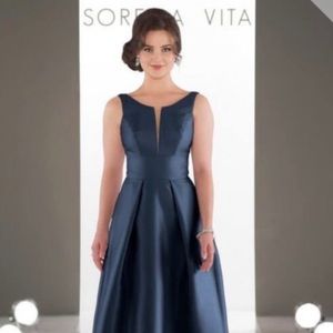 Sorella vita navy bridesmaid dress sz 10